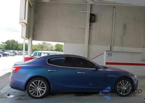 2016 Maserati Ghibli from USA, damaged, VIN ZAM57XSA1G1175647